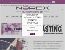 Tablet Screenshot of norex.fi