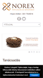 Mobile Screenshot of norex.hu