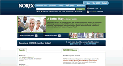 Desktop Screenshot of norex.net